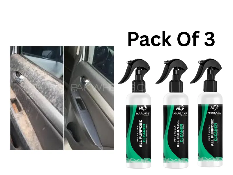 Pack Of 3 Harlays All Purpose Cleaner- 400 ml | Spray Bottle Image-1