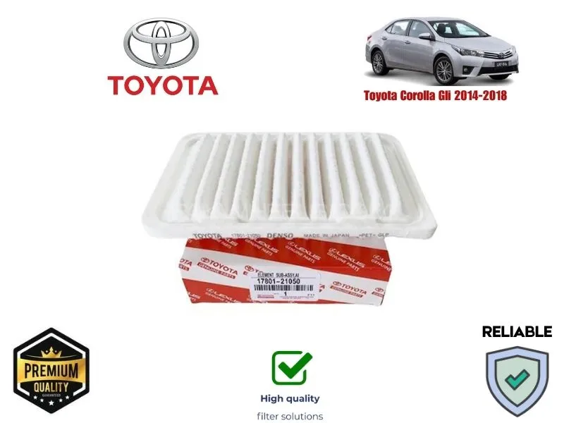 Toyota Corolla Gli 2014-2018 Air Filter Premium Quality Image-1