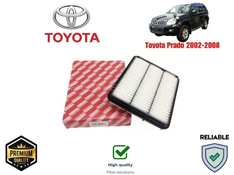 Toyota Prado 2002-2008 Air Filter Premium Quality Image-1