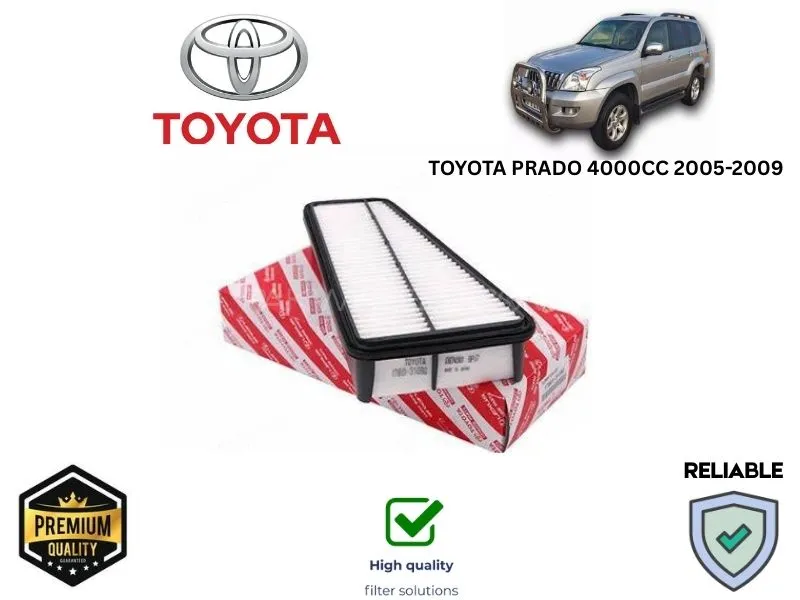 Toyota Prado 4000CC 2005-2009 Air Filter Premium Quality Image-1