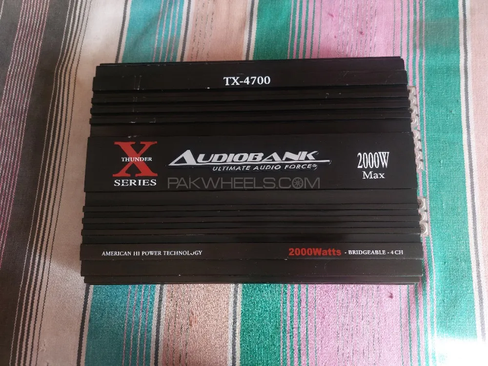 American Audiobank Ultimate Audio Force 4 Channel Amplifier Image-1