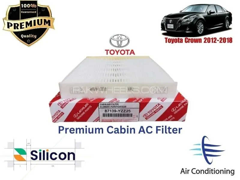 Toyota Crown 2012-2018 Premium Quality Cabin Filter - Imported Image-1