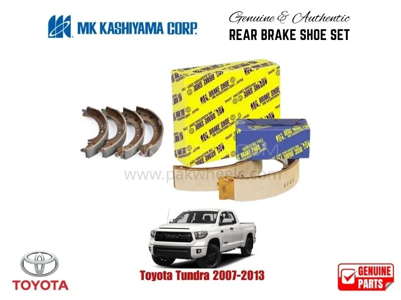 Toyota Tundra 2007- 2013 MK Japan Rear Brake Shoe Set Image-1