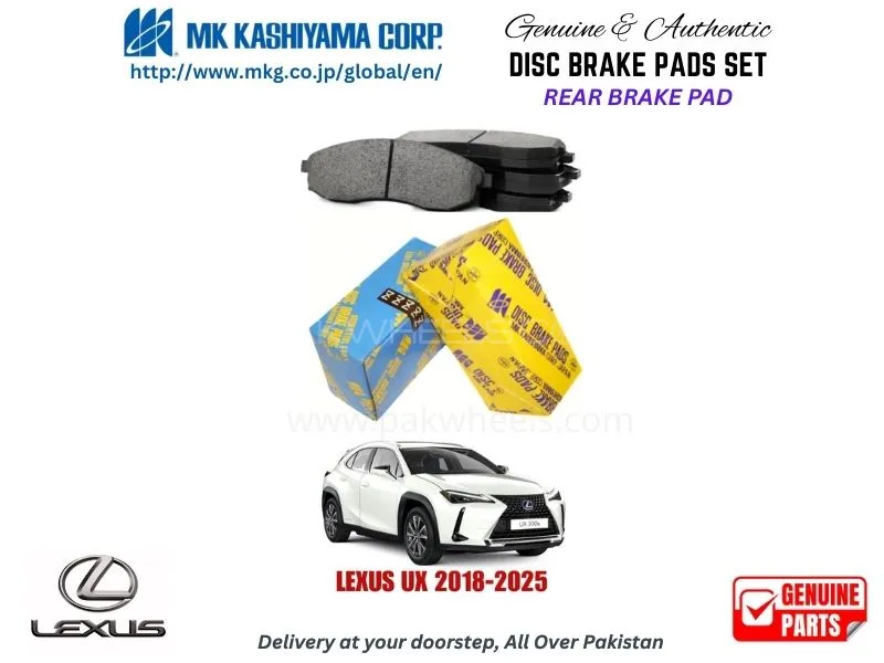 Lexus UX 2018-2025 Rear Brake Pads MK Japan Image-1