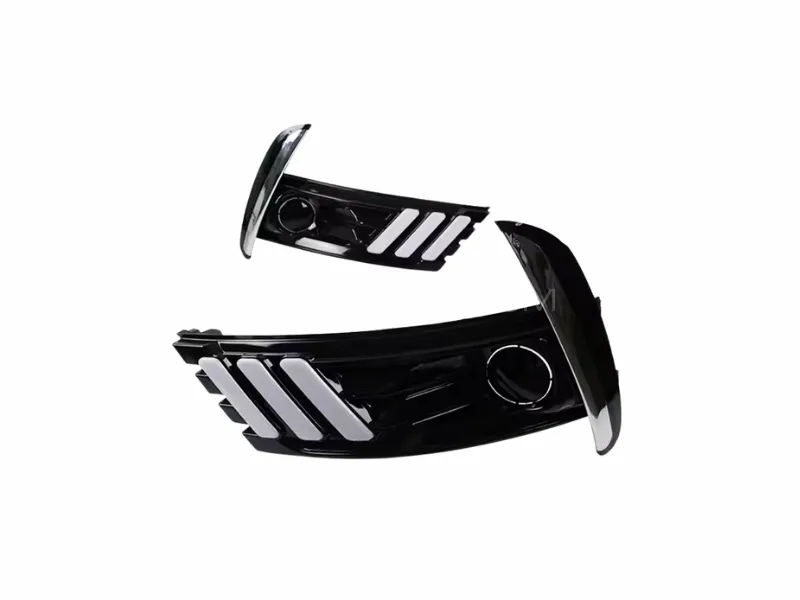 Toyota Corolla 2018 DRL V1 Style Fog Lamp Lights – White LED Daytime Running Lights Image-1