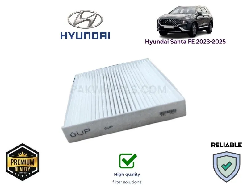 Hyundai Santa Fe 2023-2025 CABIN AC FILTER - PREMIUM QUALITY Image-1