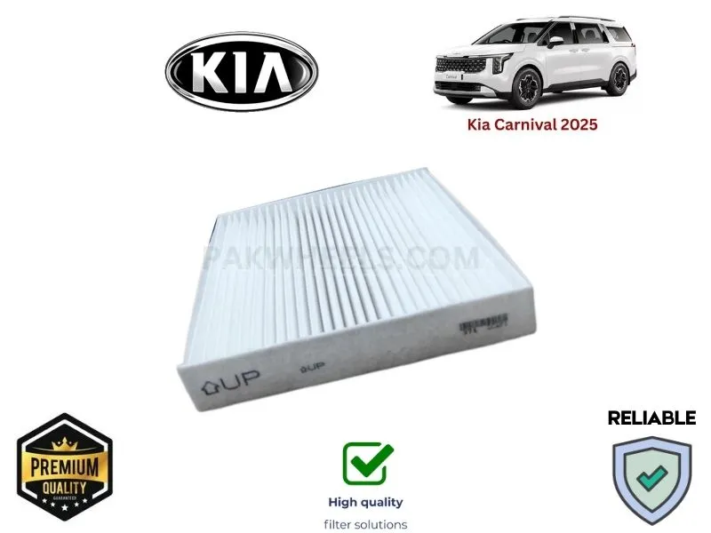 KIA Carnival 2025 CABIN AC FILTER - PREMIUM QUALITY Image-1