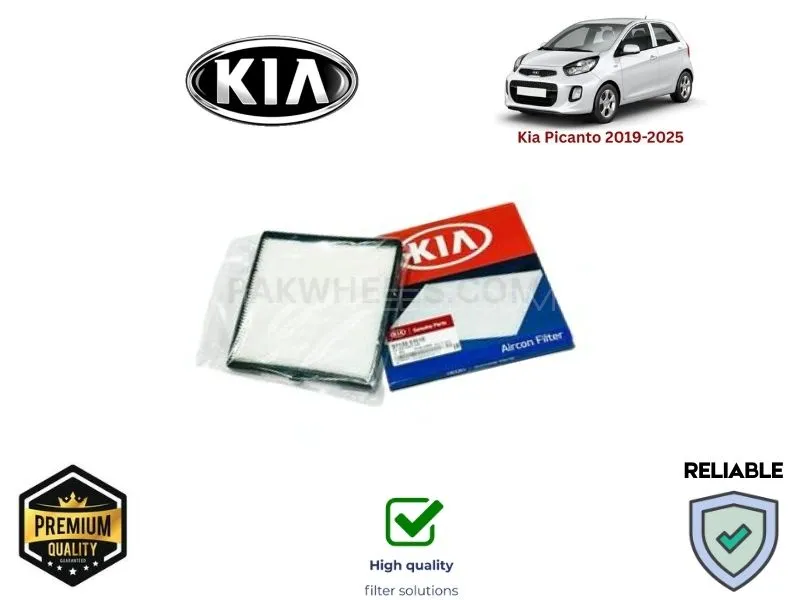 KIA Picanto 2019-2025 CABIN AC FILTER - PREMIUM QUALITY Image-1