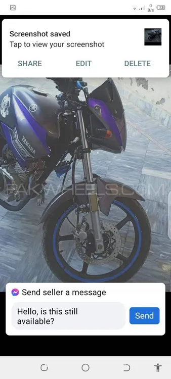 Yamaha YBR 125 2015 for Sale Image-1