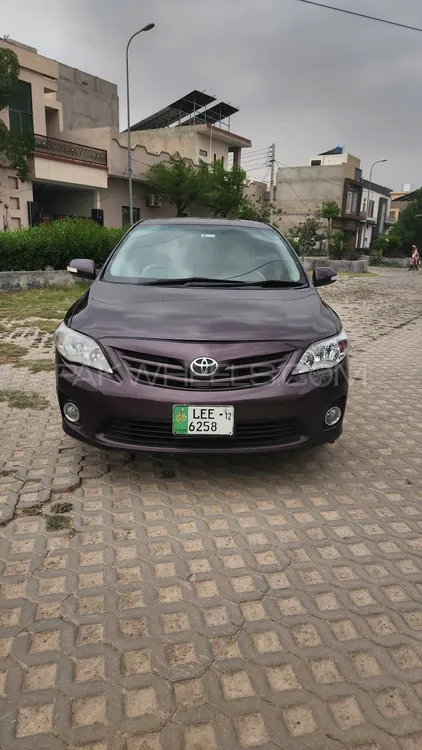 Toyota Corolla 2012 for Sale in Faisalabad Image-1