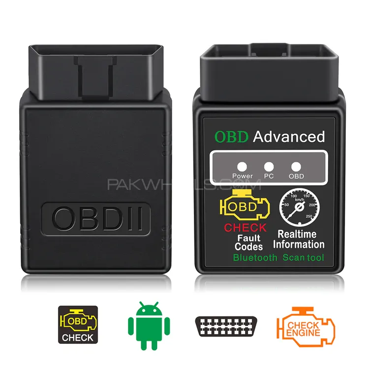 Bluetooth OBD II Car Diagnostic Scanner  Image-1