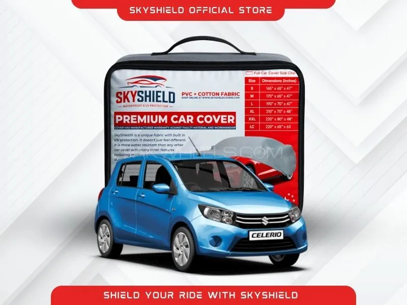 Car Covers PVC and Non Woven Fabric - Suzuki New Cultus Top Cover Car Care Image-1