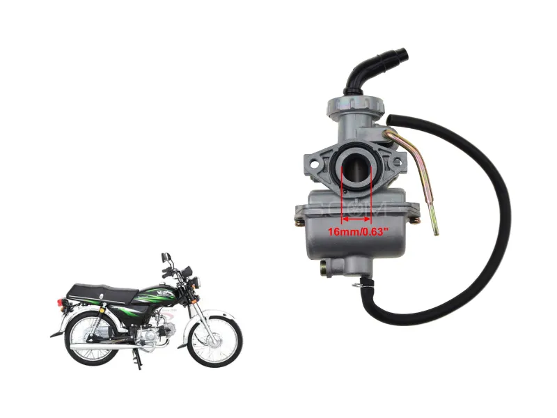 Crown Lifan Carburetor PZ16 16mm for 70cc Image-1