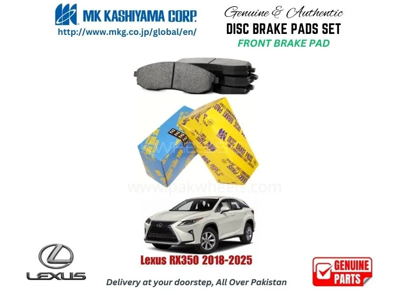 Lexus RX350 2018-2025 FRONT BRAKE PADS MK JAPAN Image-1