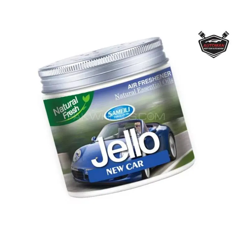 Jello New Car Air Freshener – Long-Lasting Fresh & Sweet Scent Image-1