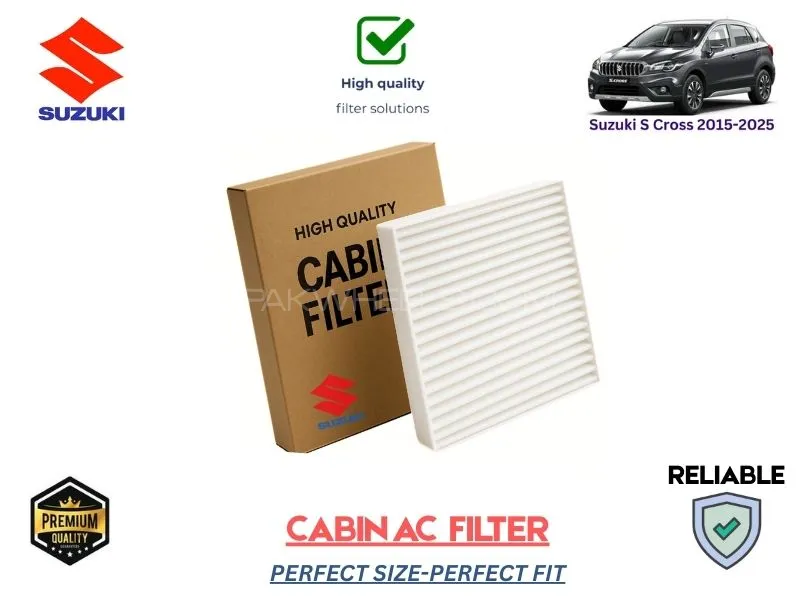 Suzuki S Cross 2015-2015 HIGH QUALITY CABIN FILTER Image-1
