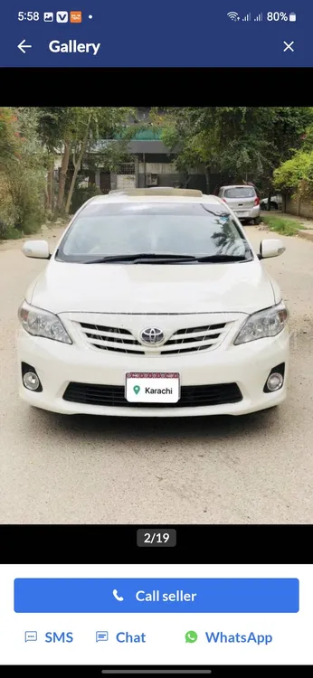 Toyota Corolla 2012 for Sale in Nawabshah Image-1