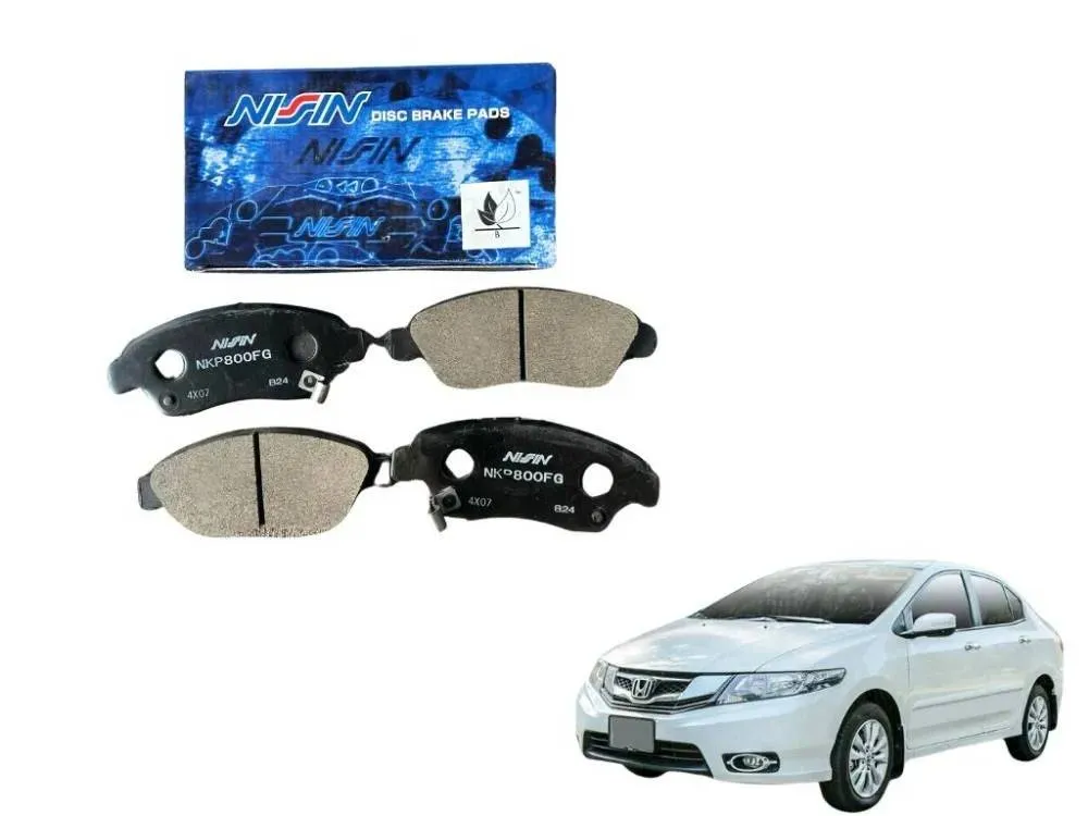 Honda City 2009-2020 Front Disc Pad 117W/117Y Nissin Japan Image-1