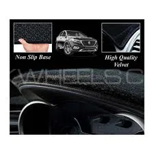 MG HS 2020-2024 Velvet Dashboard Mat Image-1