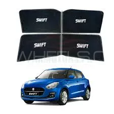 Suzuki Swift Foldable & Flexible Sunshade with Logo 2022-2025 - Side Sun Shade Image-1