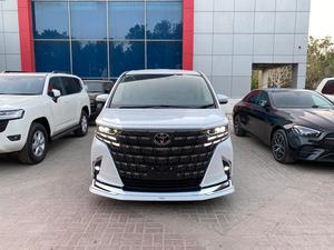 Toyota Alphard E-Four 
Executive Lounge  
Model: 2023
Mileage: 1,600 Km only 
Unregistered 
Fresh Import 2025
  
*Leather chauffeur seats 
*Heating & cooling seats  
*JBL sound system 
*Back autodoor 
*Separate sunroof
*3rd row powered seats

Calling and Visiting Hours

Monday to Saturday

11:00 AM to 7:00 PM
