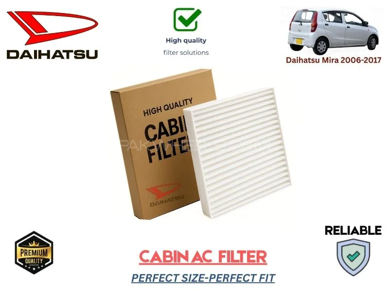 Daihatsu Mira 2006-2017 HIGH QUALITY CABIN FILTER Image-1