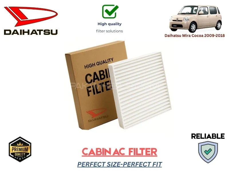 Daihatsu Mira Cocoa 2009-2018 HIGH QUALITY CABIN FILTER Image-1