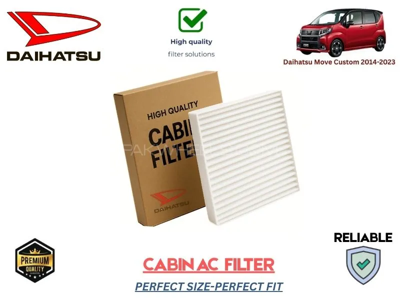 Daihatsu Move Custom 2014-2023 HIGH QUALITY CABIN FILTER Image-1