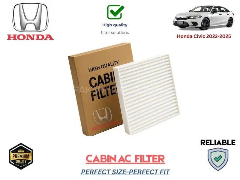 Honda Civic 2022-2025 HIGH QUALITY CABIN FILTER Image-1