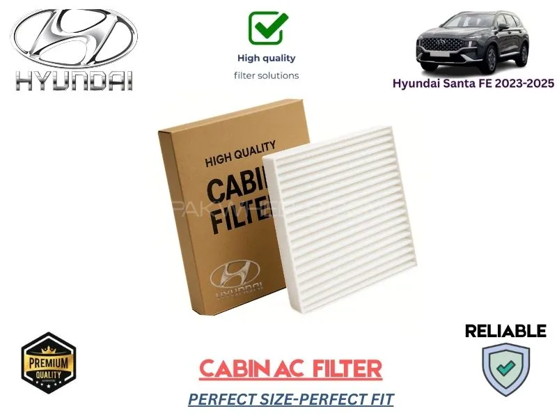 Hyundai Santa Fe 2023-2025 HIGH QUALITY CABIN FILTER Image-1