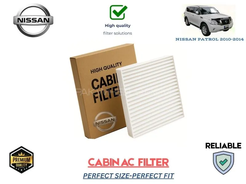 Nissan Patrol 2010-2014 HIGH QUALITY CABIN FILTER Image-1