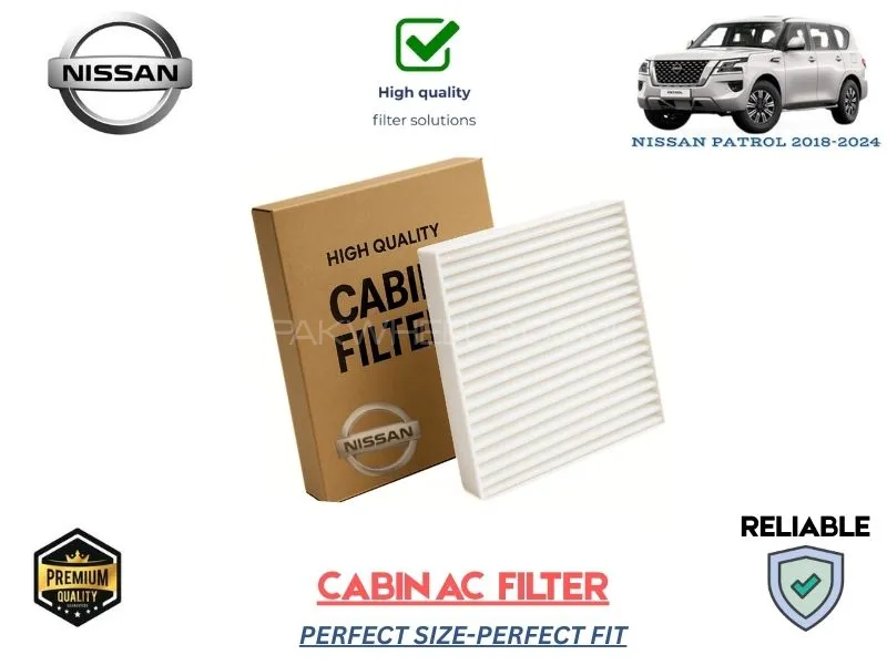 Nissan Patrol 2018-2024 HIGH QUALITY CABIN FILTER Image-1