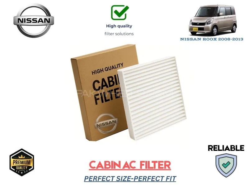 Nissan Roox 2008-2013 HIGH QUALITY CABIN FILTER Image-1