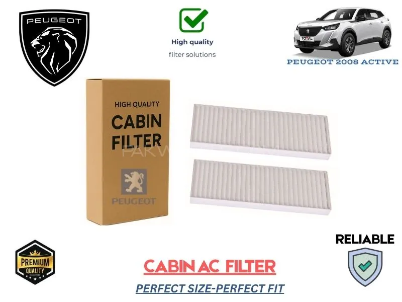 Peugeot 2008 Active HIGH QUALITY CABIN FILTER Image-1