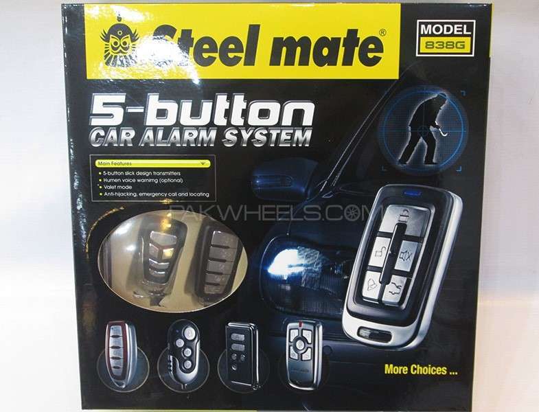 Car Alarm System Steel Mate 838G Image-1