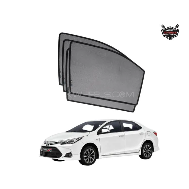 "Toyota Corolla Sun Shade (2015-2025) - Reflective UV Protection & Cool Interior" Image-1