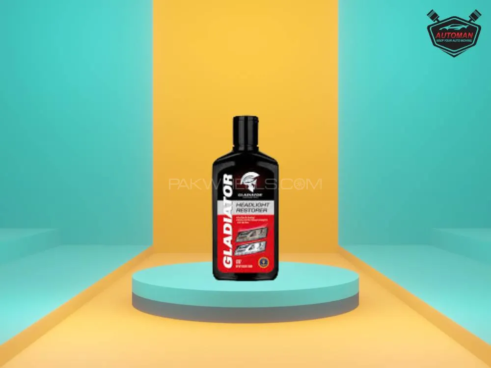 "Gladiator Headlight Restorer – Crystal Clear Vision in Minutes!" Image-1