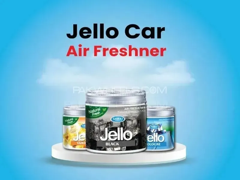 Jello Car Air Freshener Pack of 3 Image-1