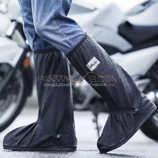 Long rain shoes cover (100% waterproof) Image-1