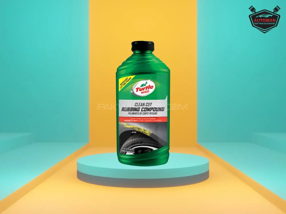 TURTLE WAX CLEAN CUT RUBBING COMPOUND - 532 ML Image-1