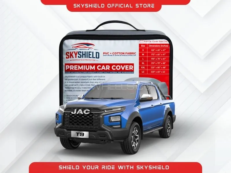 Car Covers PVC and Non Woven Fabric - Jac T9 Hunter Top Cover Car Care Image-1