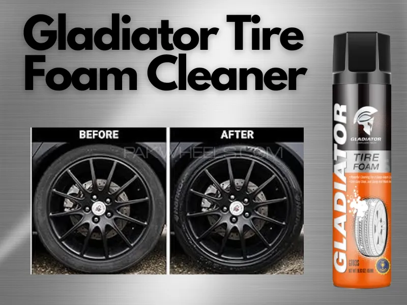 Gladiator Tire Foam - 500ml | Tire Cleaner Image-1