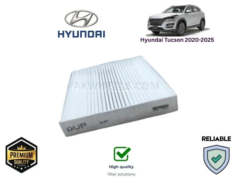 Hyundai Tucson 2020-2025 CABIN AC FILTER - PREMIUM QUALITY Image-1