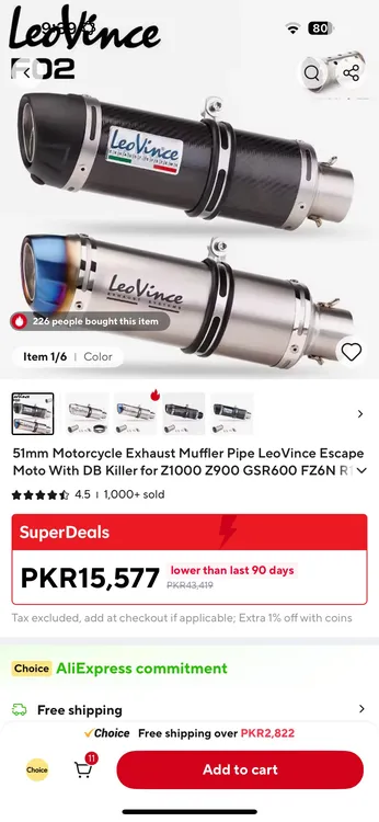 Scorpovic exhaust system Image-1