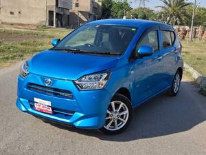 Fresh Import 2025
G SA 3 PACKAGE
Push Start 
Smart Entry 
Climate Control Air Conditioner 
Alloy Wheels 
Heating Seats 
Low Mileage: 40957 KM
Shiny Blue Colour
2022 Model
Parking Sensor
Navigation System
Back Camera
New Sport Odometer
Collision Safety Body
Led Headlamp
Led Clearance Lamp, Auto Light
Genuine Verifiable Auction Sheet
Auction Sheet Attach For Satisfaction And Verification
No.1 Japan Quality
Eco-drive Assist
Headrests
Corner Sensor
VSC&TRC
According To Daihatsu Motor Corporation Japan 35.2 Km/l
Door Mirror Auto Retractable (Key-free Interlocking)
Air Conditioning System
Rear Combination Lamp (LED Stop Lamp)
Seat Heater (Driver's Seat / Passenger Seat)
Drivers Airbag
Passengers Airbag
All Power Windows
Power Steering
Dual SRS Air Bag
High Quality Luxury Hatchback
Brand New Tyres
Anti-lock Brakes System
Remote Keyless Entry
Beige Interior
Drive Type: FF
Traction Control
Window Rain Visors
Glass With U