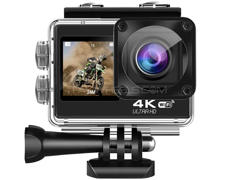 4K Action Camera Ultra HD 30fps WiFi 2.0-inch  Helmet Video Recording Camera Sports Cam Image-1