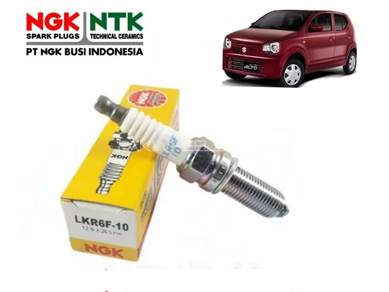 Suzuki Alto 2019-2023 NGK Spark Plug - 3 Pcs - LKR6F10 Image-1