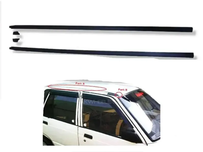 Suzuki Mehran Roof Plastic Strip Set Image-1