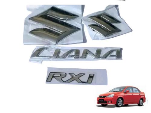 Suzuki Liana 2006-2014 Monogram Logo Emblems - Full Set Suzuki Liana 2006-2014 Monogram Logo Emblems - Full Set