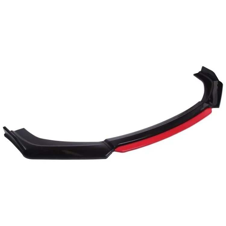 Car Front Bumper Splitter ABS Plastic - 4Pcs Image-1